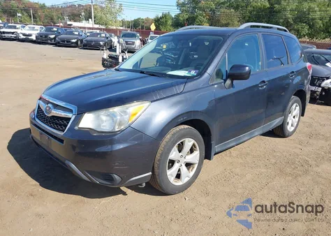 2014 Subaru Forester 2.5I Premium z USA, uszkodzony, nr VIN JF2SJAEC1EH447073